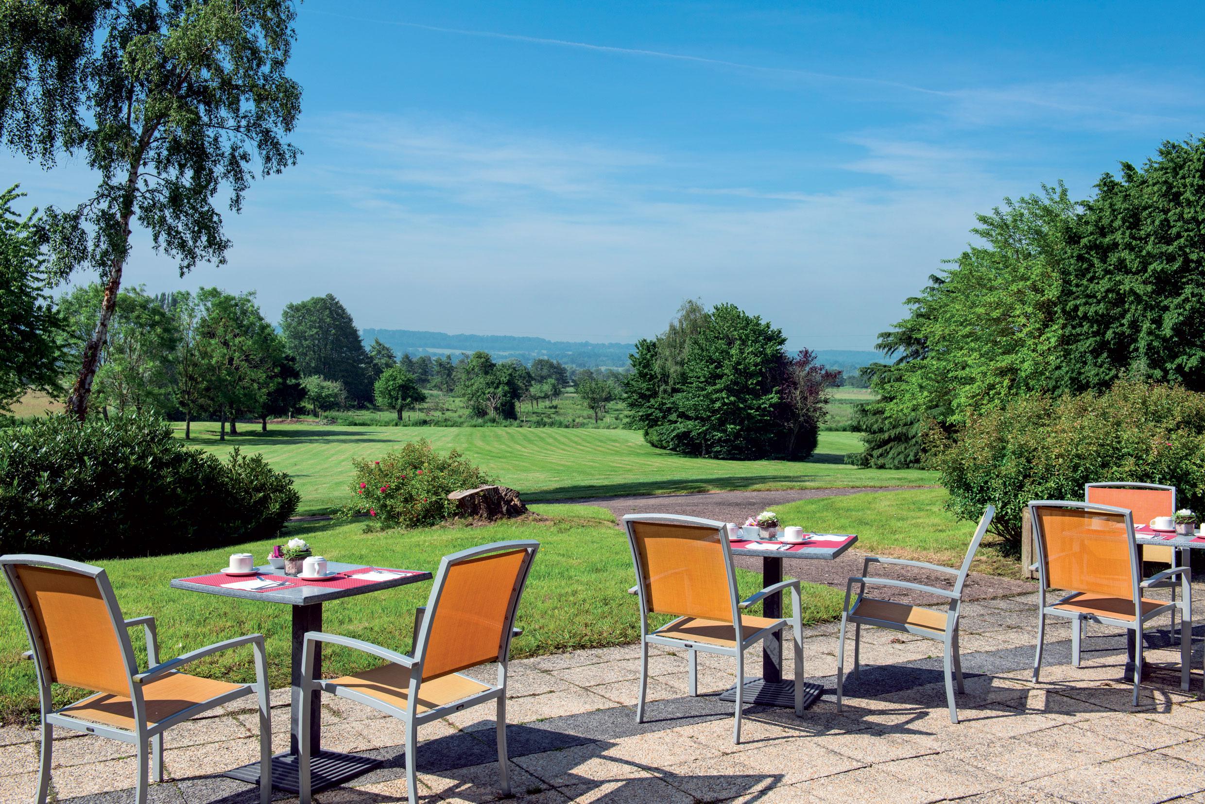 Hotel Les Jardins De Deauville Saint-Martin-aux-Chartrains ภายนอก รูปภาพ