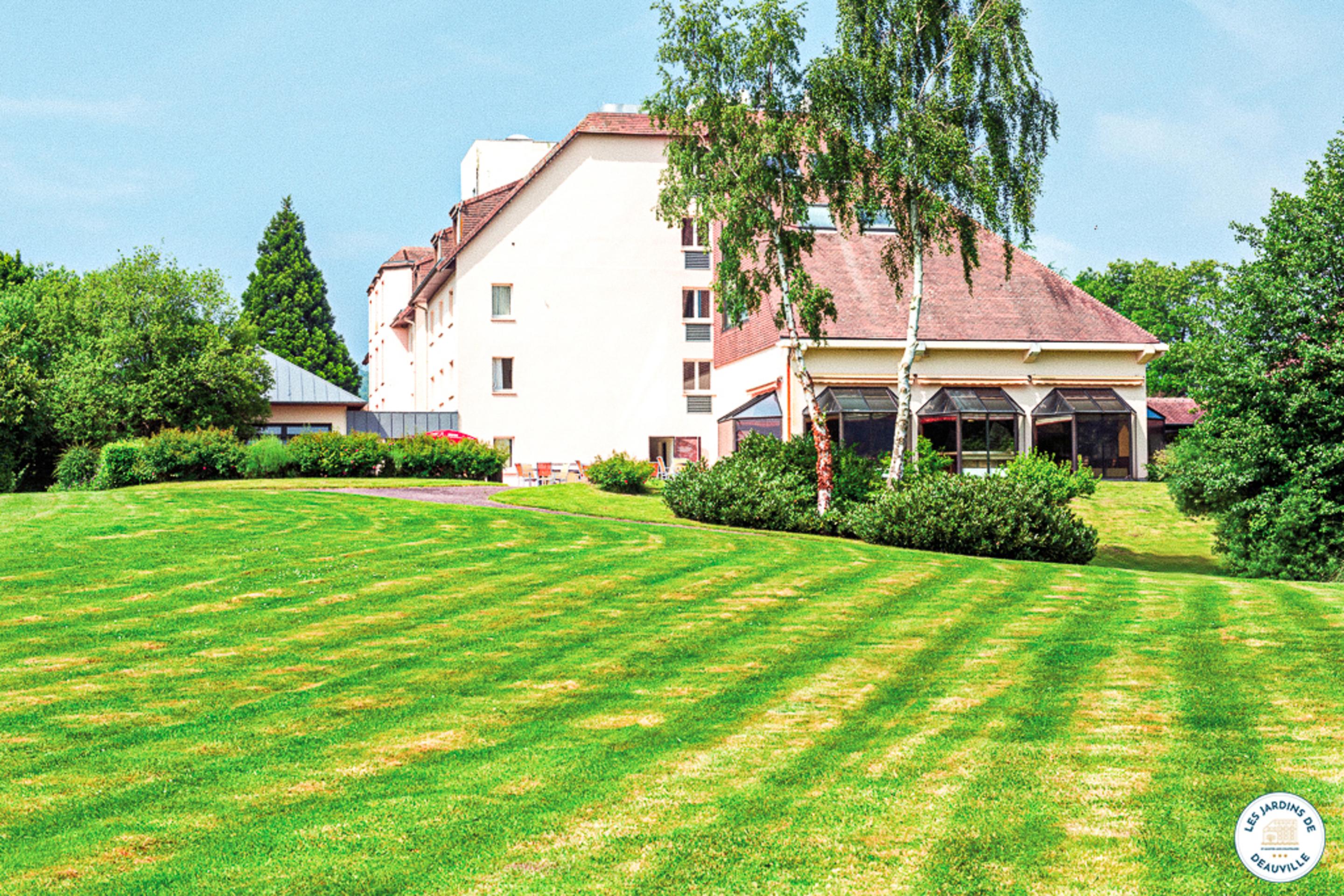 Hotel Les Jardins De Deauville Saint-Martin-aux-Chartrains ภายนอก รูปภาพ