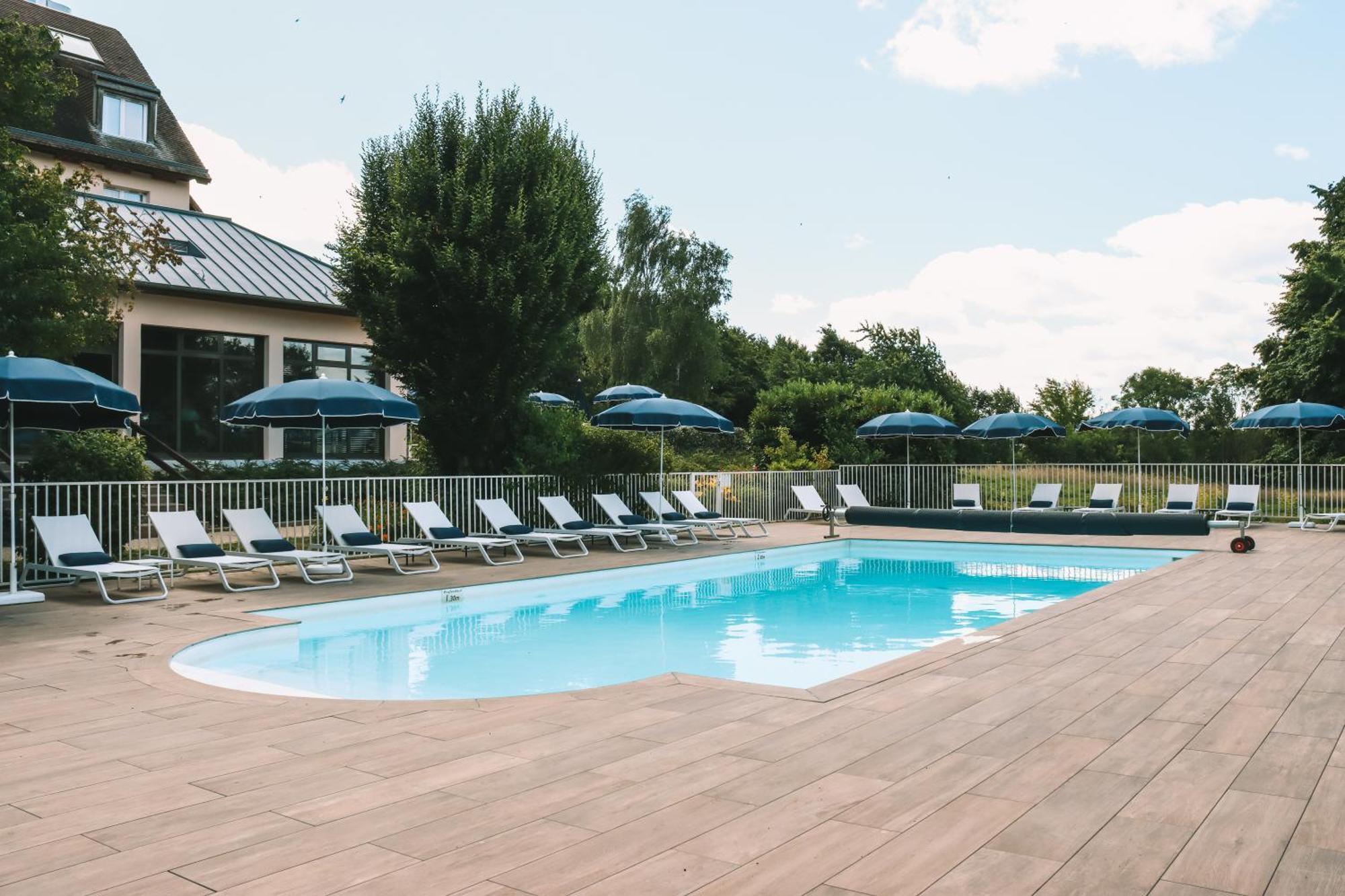 Hotel Les Jardins De Deauville Saint-Martin-aux-Chartrains ภายนอก รูปภาพ